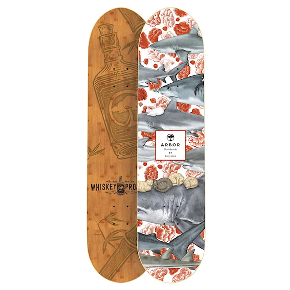 Skate doska Arbor Whiskey 8.0 Hunters 2015 - 1