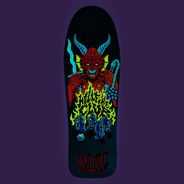 Skate deska Santa Cruz Skateboards Stranger Things Knox Hellfire Pit 10.07 2026 - 2
