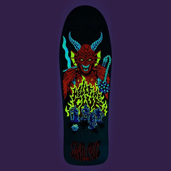 Skate deska Santa Cruz Skateboards Stranger Things Knox Hellfire Pit 10.07 2026 - 2