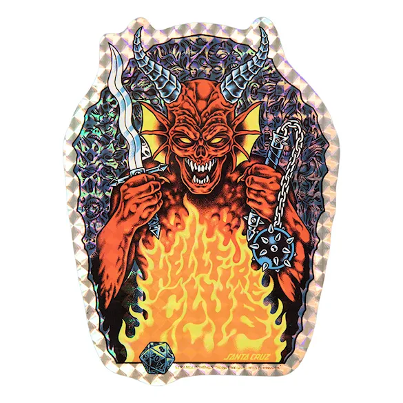 Skate deska Santa Cruz Skateboards Stranger Things Knox Hellfire Pit 10.07 2026 - 3