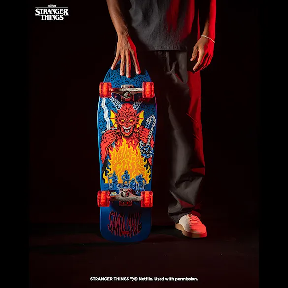 Skate deska Santa Cruz Skateboards Stranger Things Knox Hellfire Pit 10.07 2026 - 4