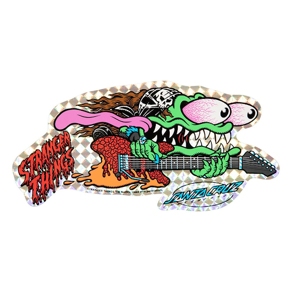 Skate deska Santa Cruz Skateboards Stranger Things Meek Slasher Eddie Reveal 10.1 2025 - 3