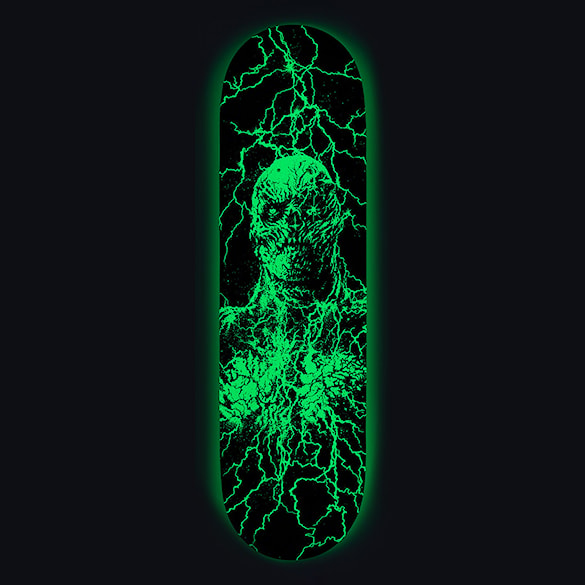 Skate doska Santa Cruz Skateboards Stranger Things Vecna 8.5 2025 - 2