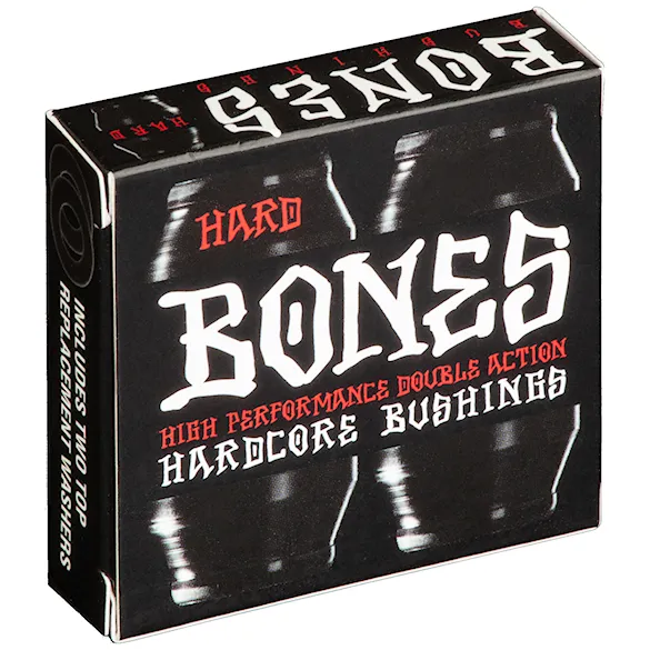 Skateboard bushingy Bones Hard black - 1