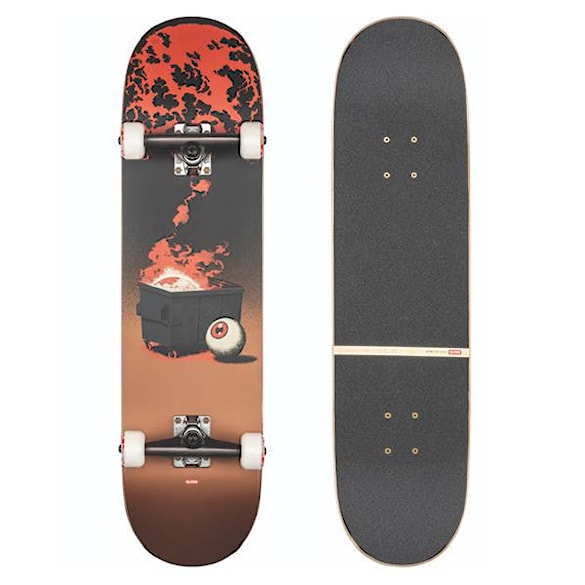 Skateboard Globe G2 On The Brink dumpster fire 2021 - 1