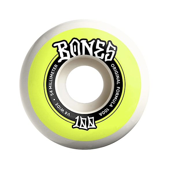 Skateboard kolieska Bones Wide 100'S V4 Original Formula 54mm/100A 2025 - 1