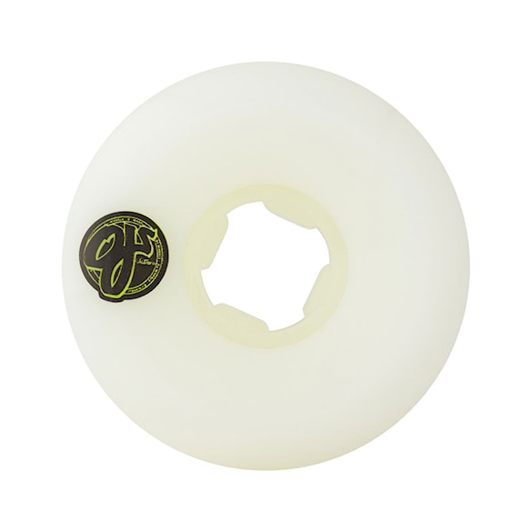 Skateboard kolečka OJ 54 mm Team Line Original White Yellow/Green Hardline 99A 2024 - 2