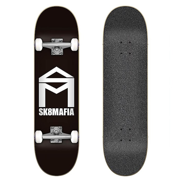Skateboard SK8MAFIA House Logo Black 7.75 2021 - 1