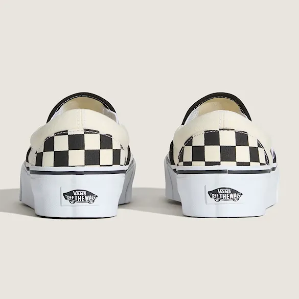Slip-on tenisówki Vans Classic Slip-On Platform black&white checkerboard/wht 2026 - 13