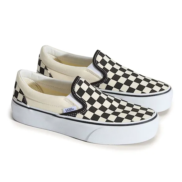 Slip-on tenisówki Vans Classic Slip-On Platform black&white checkerboard/wht 2026 - 9