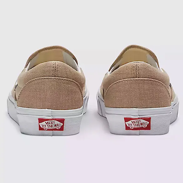 Slip-on tenisky Vans Classic Slip-On summer linen incense 2024 - 3