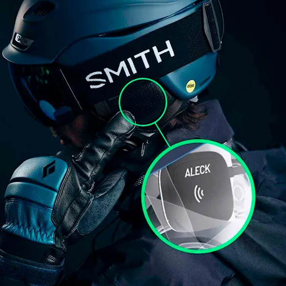 Helmet Headphones Smith Aleck 006 Single pack black - 5