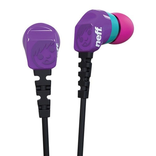 Sluchátka Neff Daily Earbuds purple/teal/pink - 1