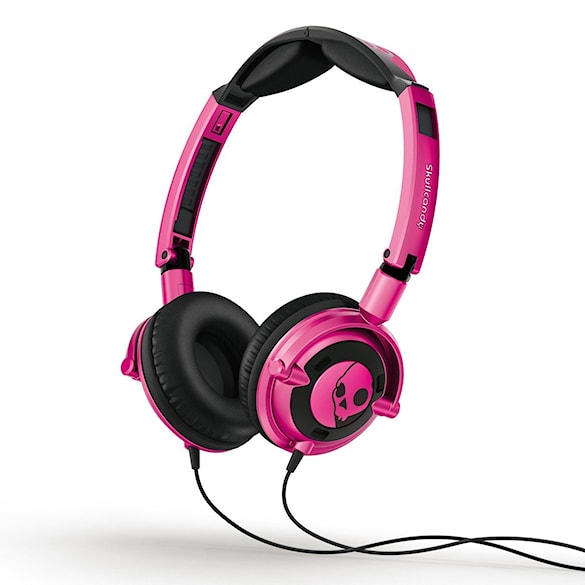 Sluchátka Skullcandy Lowrider pink/black - 1
