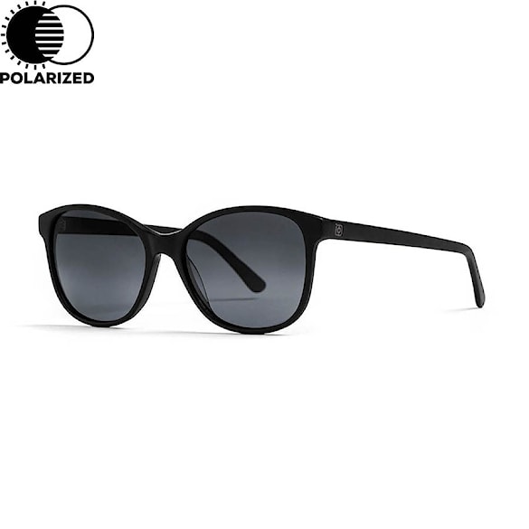 Sluneční brýle Horsefeathers Chloe matt black | grey fade out - 1