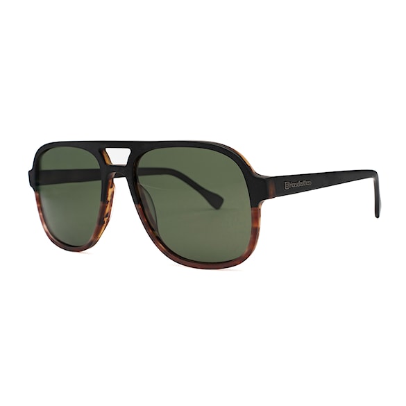 Sluneční brýle Horsefeathers Corp matt havana | gray green - 1