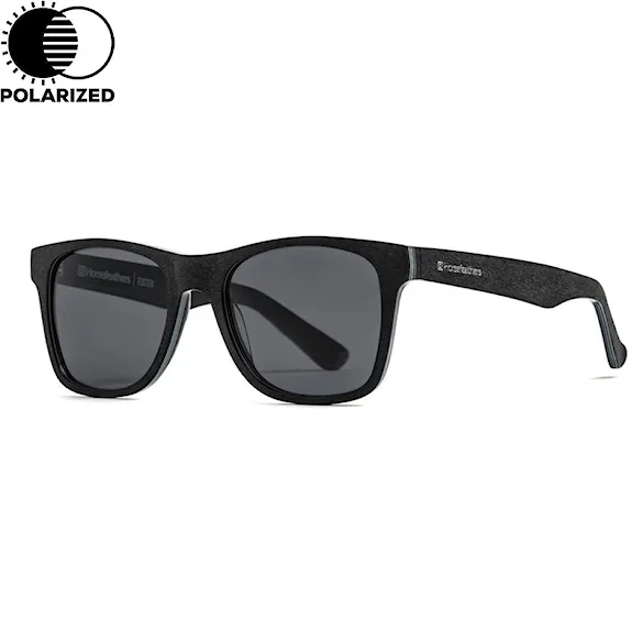 Sluneční brýle Horsefeathers Foster brushed black | gray - 1