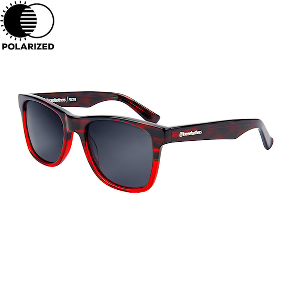 Sluneční brýle Horsefeathers Foster red fade out | grey polarized 2018 - 1