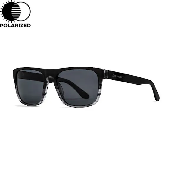 Sunglasses Horsefeathers Keaton matt black turtle | grey - 1