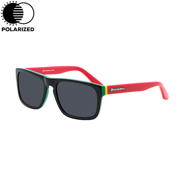 Sluneční brýle Horsefeathers Keaton rasta | grey polarized 2017 - 1
