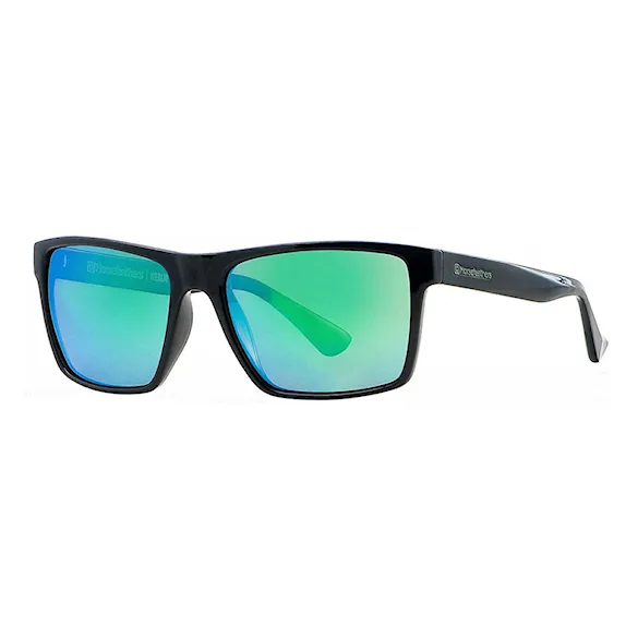 Sluneční brýle Horsefeathers Merlin gloss black | mirror green - 1