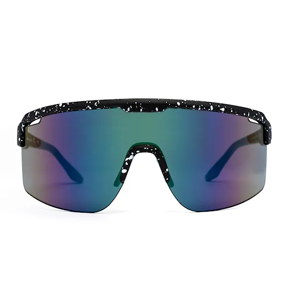 Okulary rowerowe Horsefeathers Scorpio black splash | mirror green - 3
