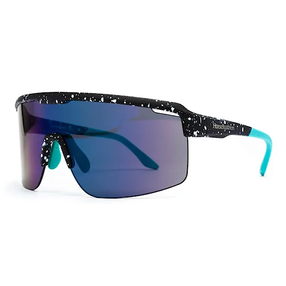 Okulary rowerowe Horsefeathers Scorpio black splash | mirror green - 5