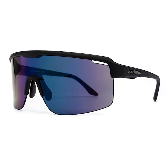 Bike okuliare Horsefeathers Scorpio matt black | mirror green - 6