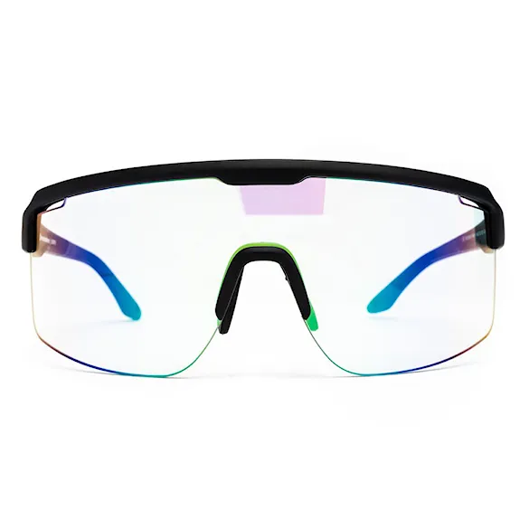 Bike brýle Horsefeathers Scorpio Photochromic matt black | mirror green - 3