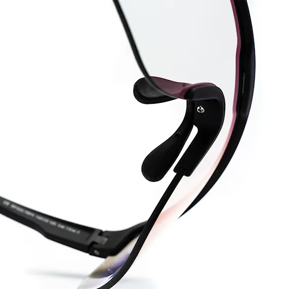Bike brýle Horsefeathers Scorpio Photochromic matt black | mirror red - 5