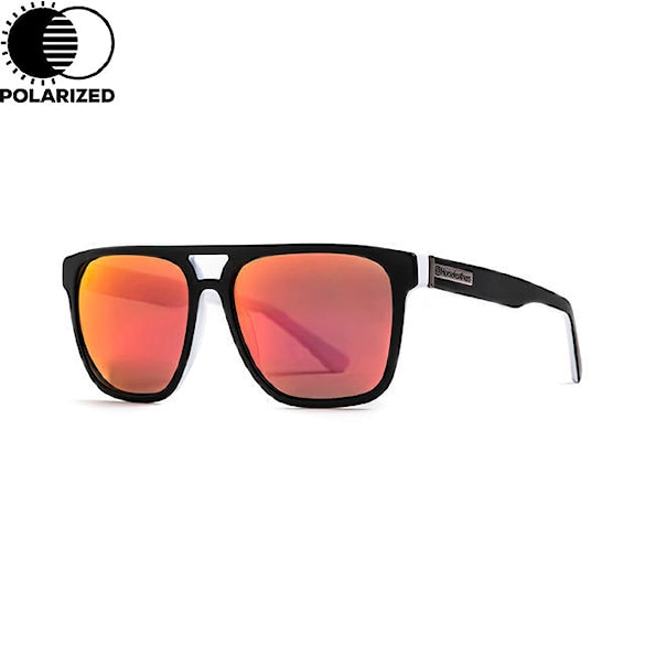 Slnečné okuliare Horsefeathers Trigger matt black | mirror red - 1