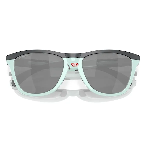 Okulary przeciwsłoneczne Oakley Frogskins Range matte carbon/blue milkshake | prizm black - 6