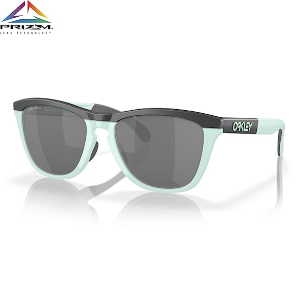 Okulary przeciwsłoneczne Oakley Frogskins Range matte carbon/blue milkshake | prizm black - 1