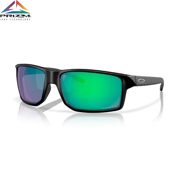Sunglasses Oakley Gibston XL matte black | prizm jade - 1