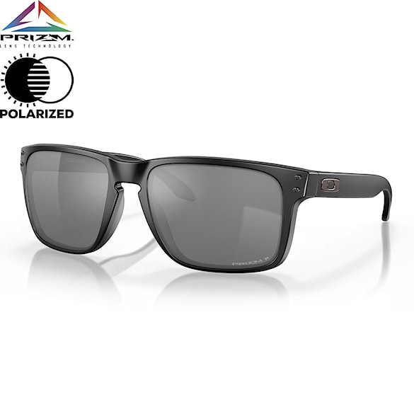 Sunglasses Oakley Holbrook XL matte black | prizm black polarized - 1