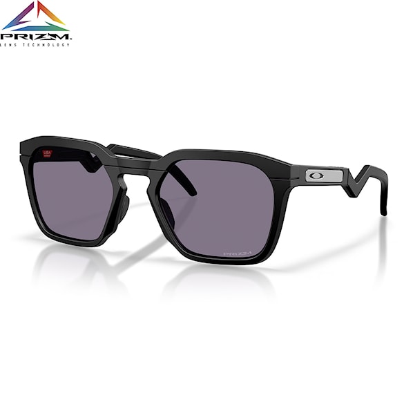 Sunglasses Oakley Hstn Sq matte black | prizm grey - 1