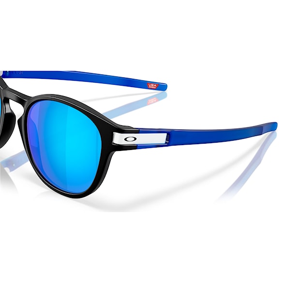 Slnečné okuliare Oakley Latch matte black | prizm sapphire - 3