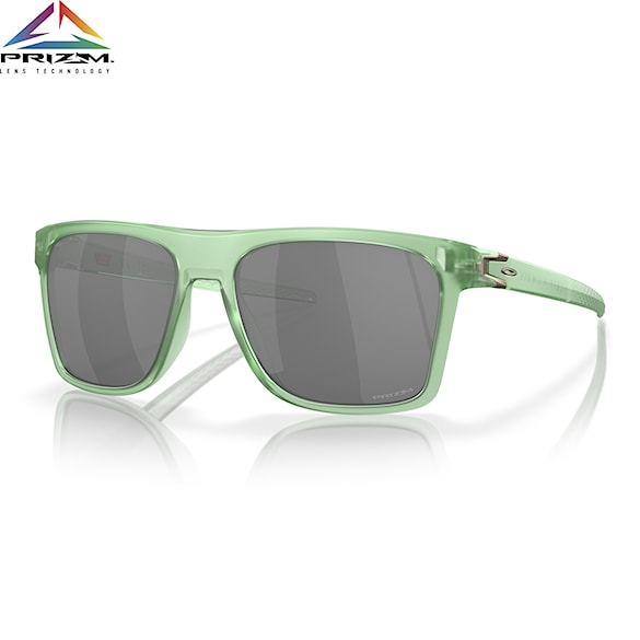 Okulary przeciwsłoneczne Oakley Leffingwell matte trans jade | prizm black - 1