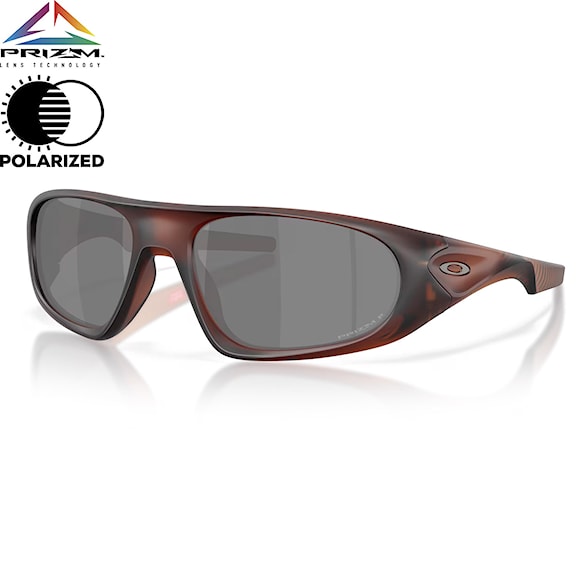 Sunglasses Oakley Neoforma matte rootbeer | prizm black polarized - 1