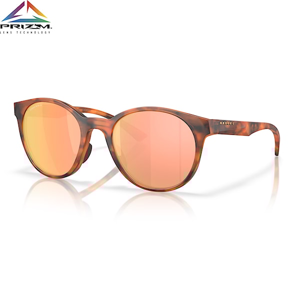 Sunglasses Oakley Spindrift matt ginger tortoise | prizm rose gold - 1