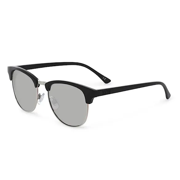 Okulary przeciwsłoneczne Vans Dunville Shades matte black/silver mirror - 1