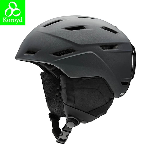 Kask snowboardowy Smith Mirage matte black pearl 2025 - 1