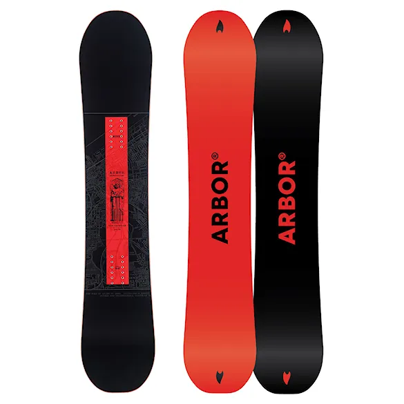 Snowboard Arbor Red Gerard Am 2027 - 1
