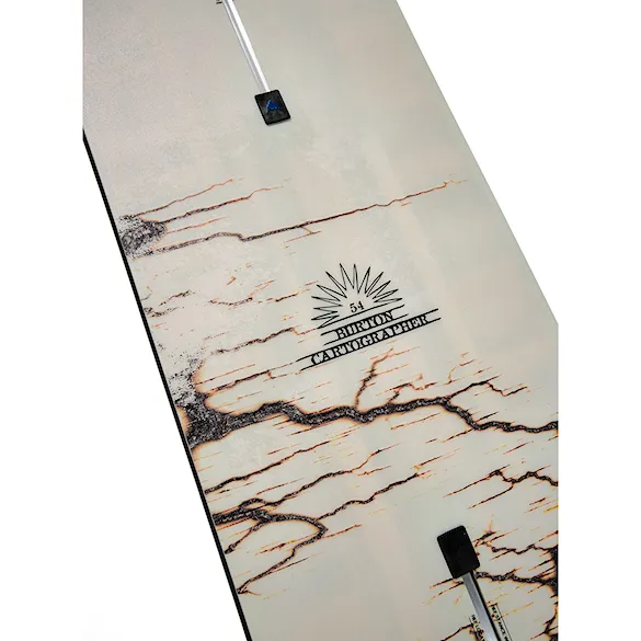 Snowboard Burton Cartographer Fractal Burning 2027 - 3
