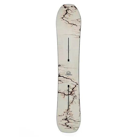 Snowboard Burton Cartographer Fractal Burning 2027 - 6