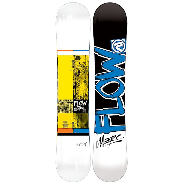 Snowboard Flow Merc White 2013 - 1