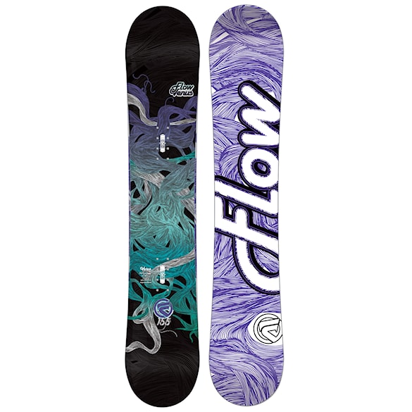 Snowboard Flow Venus Black 2013 - 1