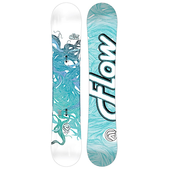 Snowboard Flow Venus White 2013 - 1