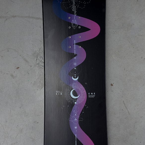 Snowboard Gravity Sirene Black 2025 - 15