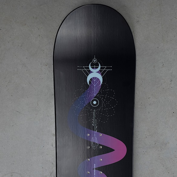 Snowboard Gravity Sirene Black 2025 - 16
